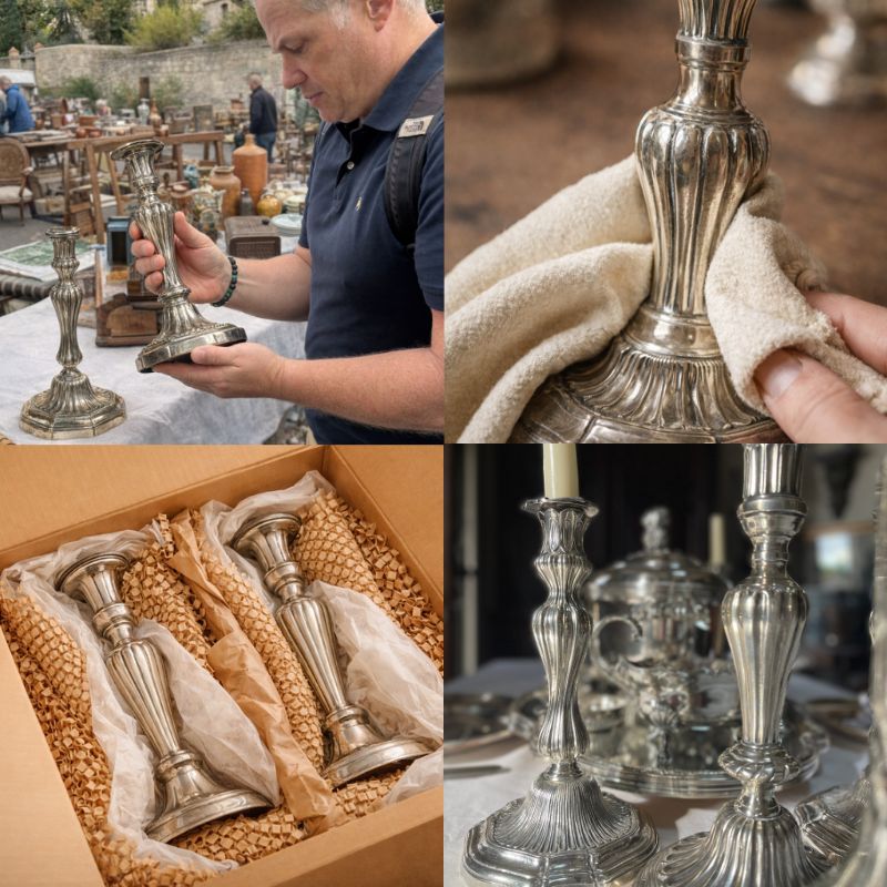 Sourcing and preparing antiques in Provence
