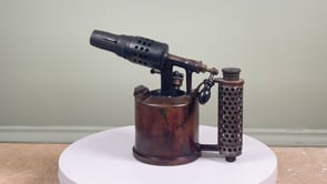 Vintage French Blowtorch | Vesta F.J. Paris | Circa 1920