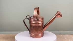 Antique French Copper Watering Can | Riveted Arrosoir | c. Late 1800s