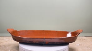 Antique French Baking Dish | Saint-Uze Revol | Late 19th Century