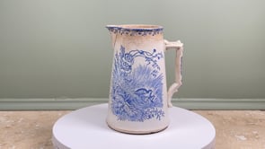 Antique French Fenal Frères Pichet | Pexonne Oiseaux Pattern, c. 1890–1910