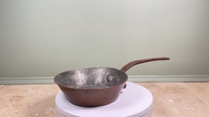 French Copper Sauté Pan | Antique 19th-Century Sautoir
