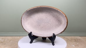 Antique French Gratin Dish | Crackle Glaze | Provençal Tian