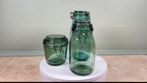 Antique French Preserve Jars | Solidor & Durfor | Set of 3