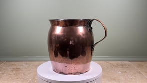 Antique French Copper Pitcher | Hammered| Late 18th Century