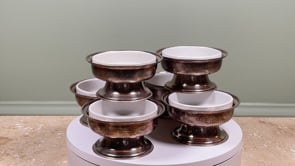 Vintage Italian Sambonet Coupes | Silver Plate | Set of 6