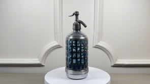 Antique French Soda Siphon | Paris Bistro Circa 1920 to 1940 | Gazo-Siphon