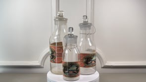 Antique French L. Jaubert Truffle Jars | Set of Three, Aups c. 1900