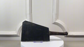 Antique French Butcher Cleaver | Hand Forged | Mid 19th Century