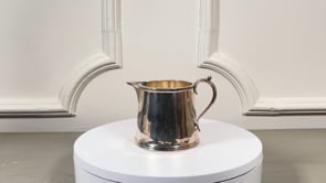 Antique English Silver Plate Milk Jug | Walker & Hall Sheffield | Circa 1900