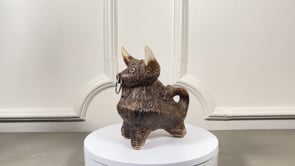 Vintage French Bull (Zoomorphic) Pitcher | Ceramic | Circa 1950